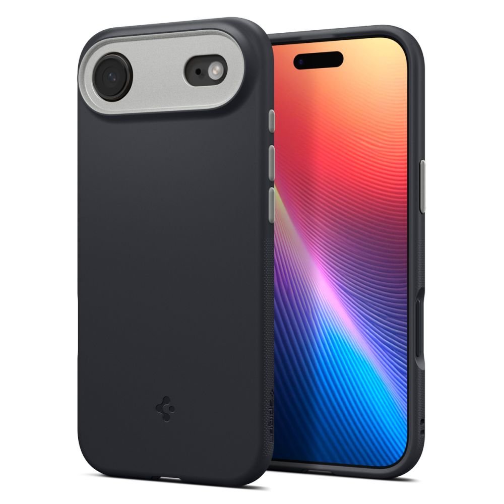 Spigen Nano Pop MagSafe vāciņš iPhone 17 Air, melns, sezama krāsas
