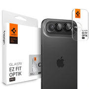 Spigen Optik Pro Glas.Tr “Ez Fit” kameras aizsargi, 2 iepakojumā, iPhone 17 Air, melni