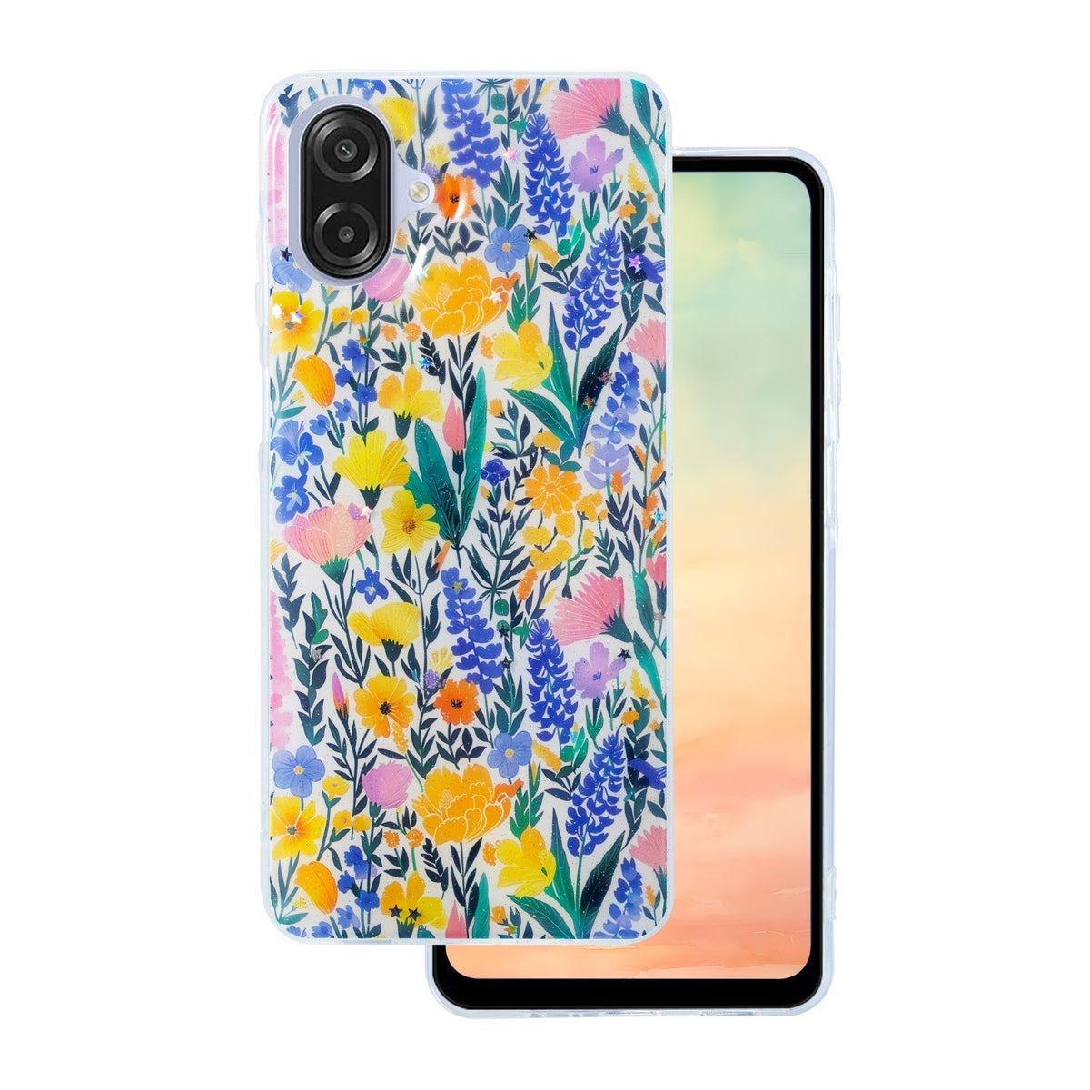 Glow Glam apvalks Samsung Galaxy A07 4G / A08 rustikālā izpildījumā