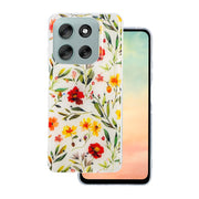 Glow Glam vāciņš Motorola Moto G86, balts