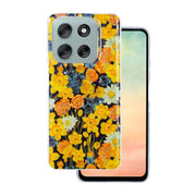 Glow Glam vāciņš Motorola Moto G56, oranžs