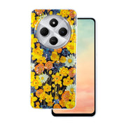 Glow Glam maciņš Xiaomi Redmi 14C 4G/ 14C 5G / Redmi A4 / POCO C75 oranžs