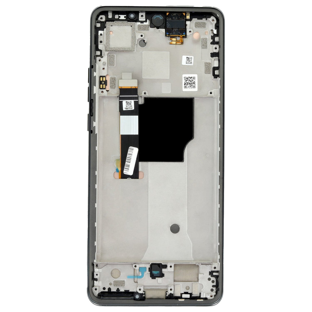 LCD + skārienekrāns Motorola Egde 40 Neo melns oriģināls
