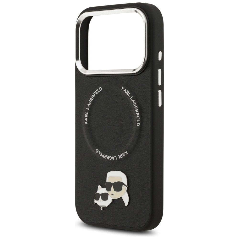 Karl Lagerfeld MagSafe vāciņš iPhone 17 Pro melns