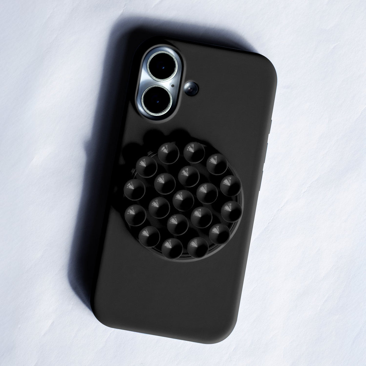 Silikona Stick vāciņš iPhone 17 Air 6,6", melns