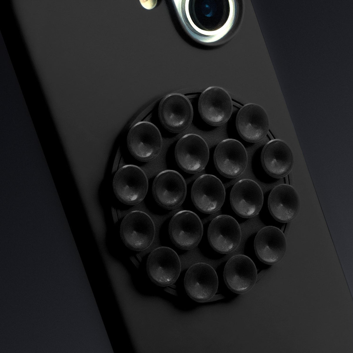 Silikona Stick vāciņš iPhone 11, melns