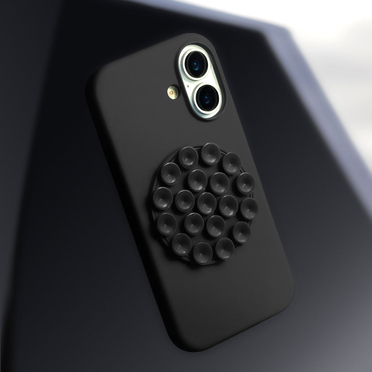 Silikona Stick vāciņš iPhone 15 Pro Max 6,7", melns