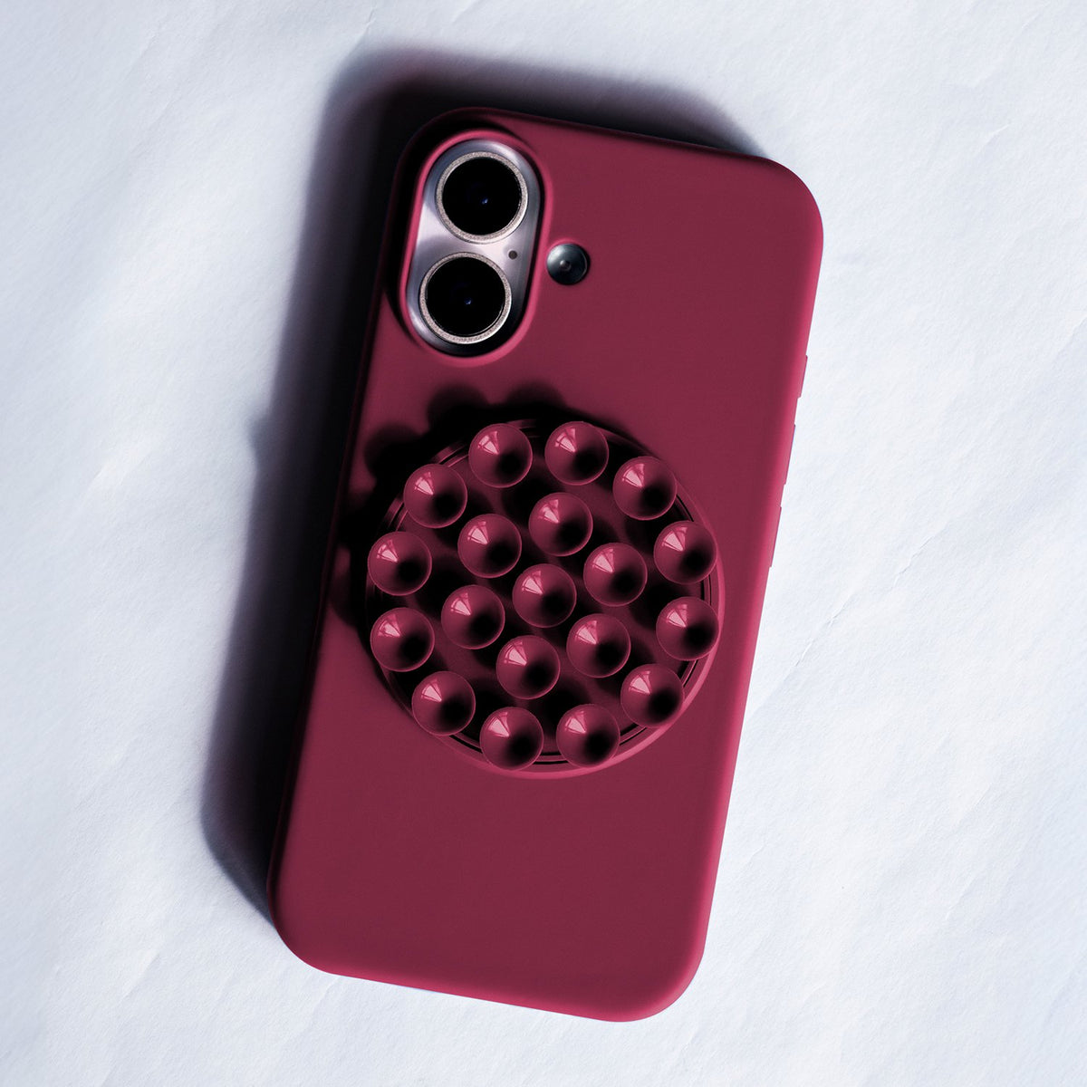 Silikona Stick vāciņš iPhone 16 6,1", brūns