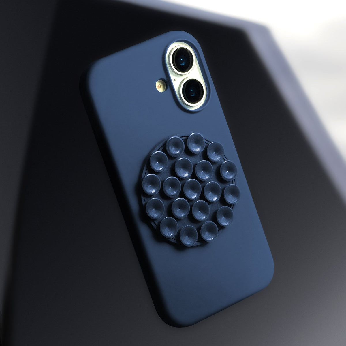 Silikona Stick vāciņš iPhone 15 Pro Max 6,7", zils