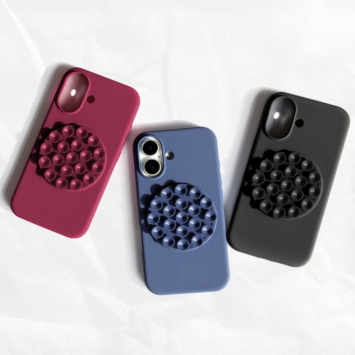 Silikona Stick vāciņš iPhone 14 Pro Max 6,7", zils