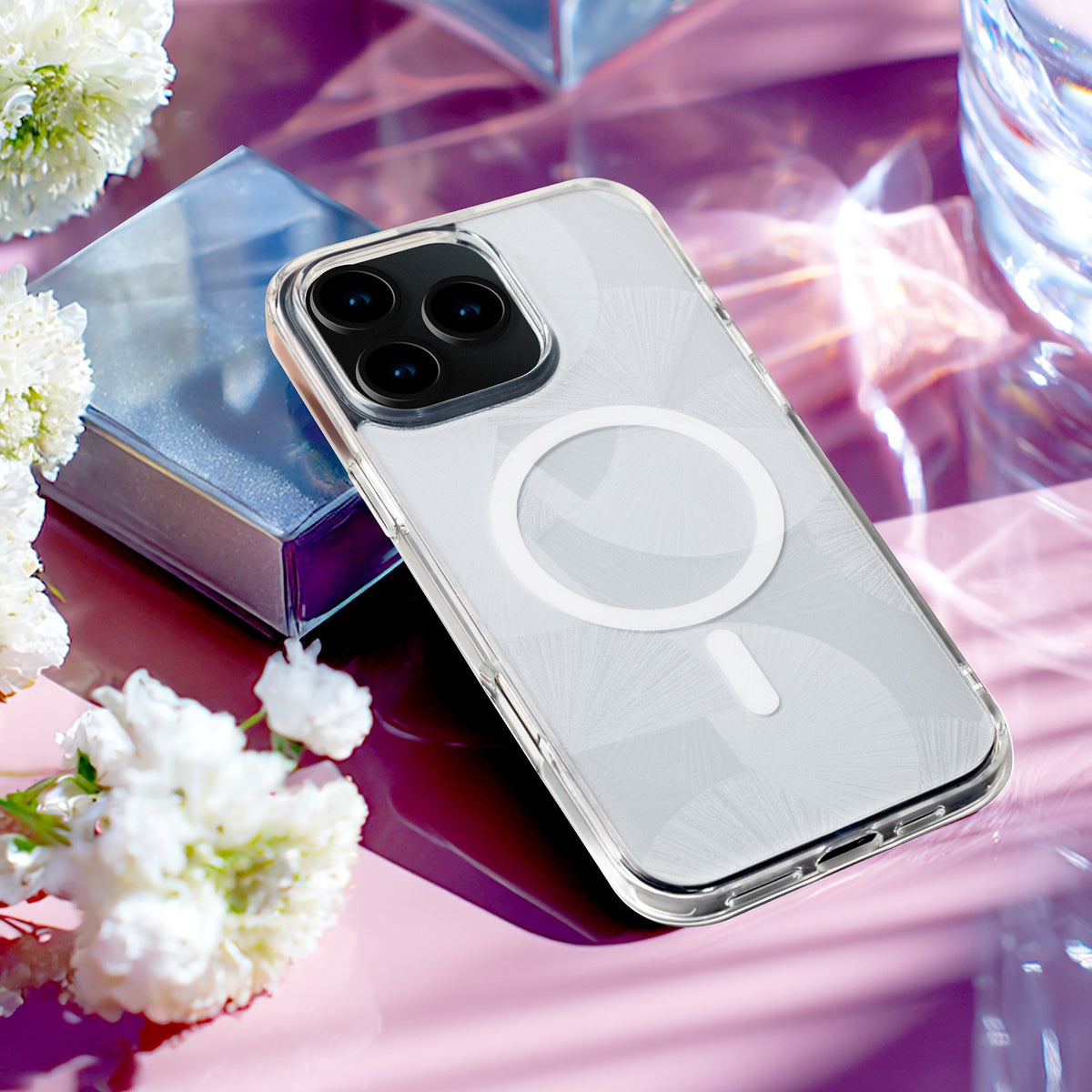 Flash MagSafe vāciņš priekš iPhone 15 Pro 6,1" pelēks