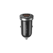 Maxlife MXCC-05 PD QC automašīnas lādētājs 1x USB-C 1x USB 35W melns