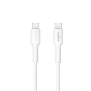 Maxlife kabelis MXUC-13 USB-C - USB-C 1,0 m 60W, balts