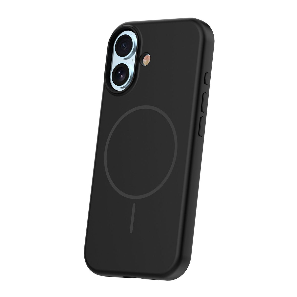 Plāns silikona Mag apvalks iPhone 17 6,3" / 18 6,3" melnā krāsā