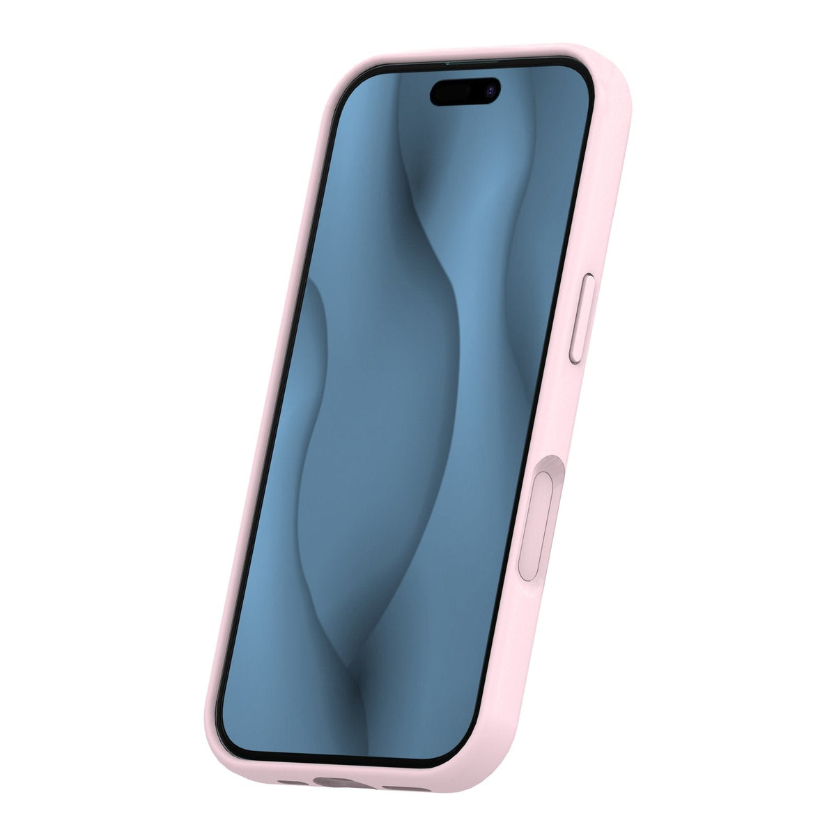 Plāns silikona Mag apvalks iPhone 17 6,3" / 18 6,3" gaiši rozā krāsā