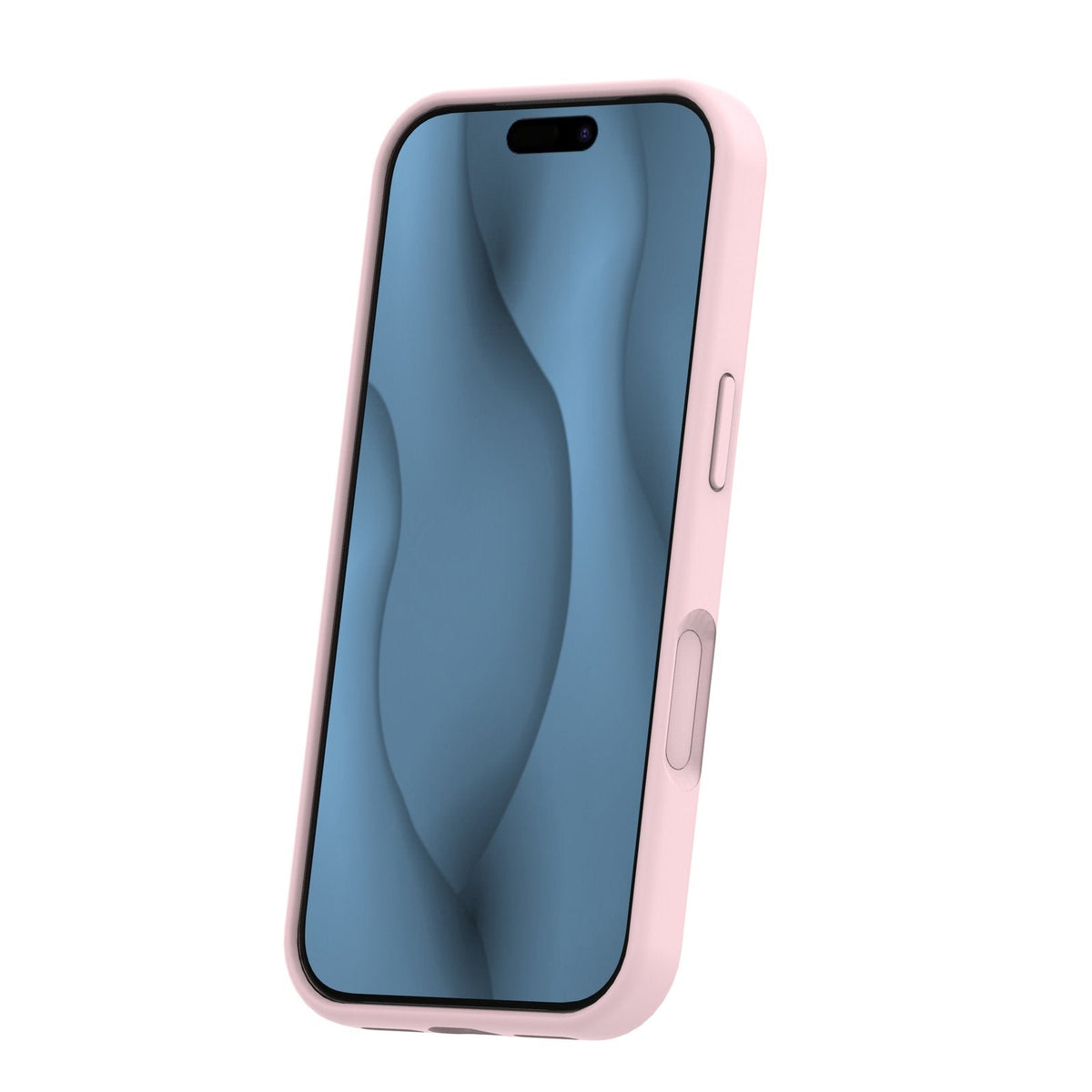 Plāns silikona Mag apvalks iPhone 17 Pro 6,3" / 18 Pro 6,3" gaiši rozā krāsā