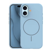 Silikona plāns Mag vāciņš iPhone 17 6,3" gaiši zils