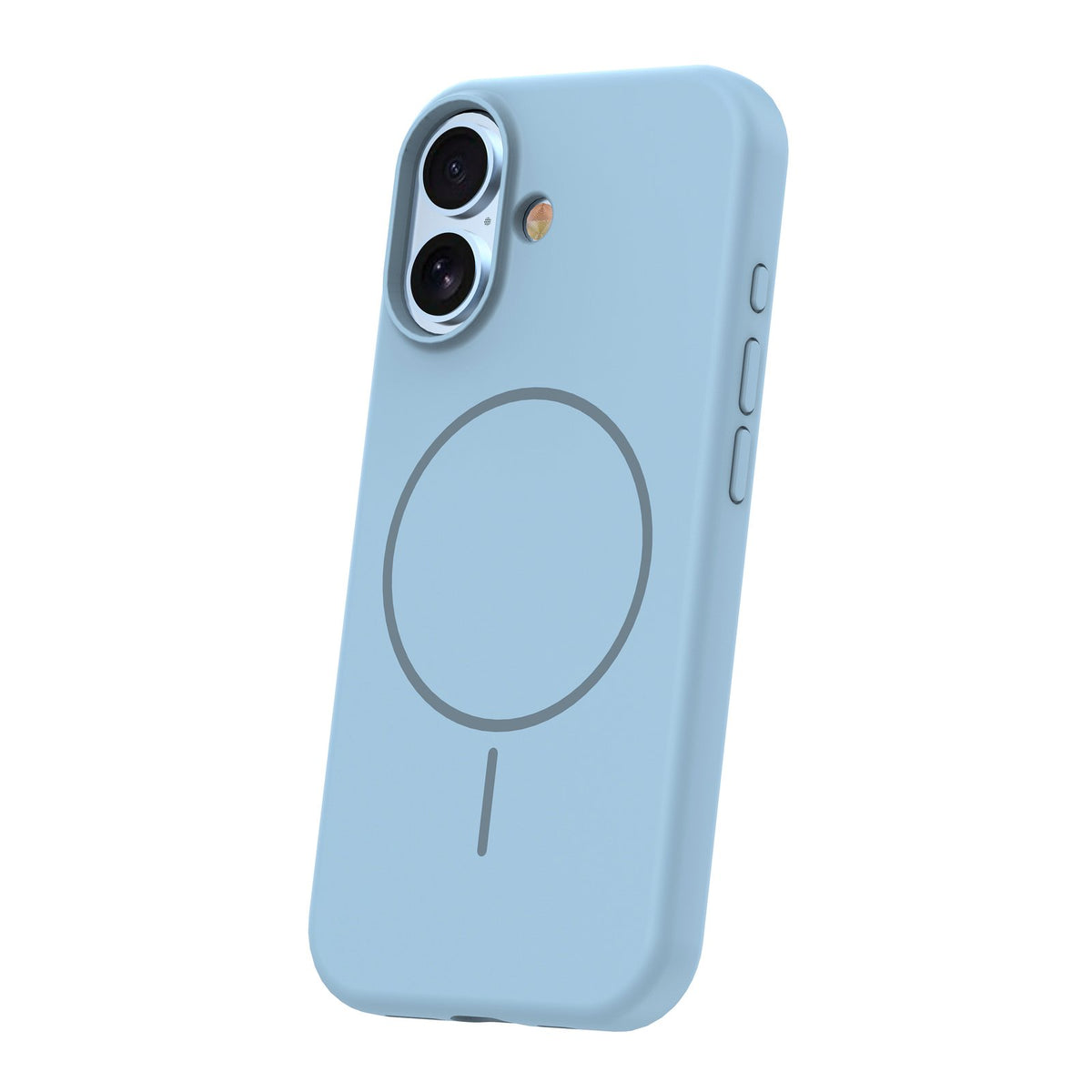 Silikona plāns Mag vāciņš iPhone 17 6,3" gaiši zils