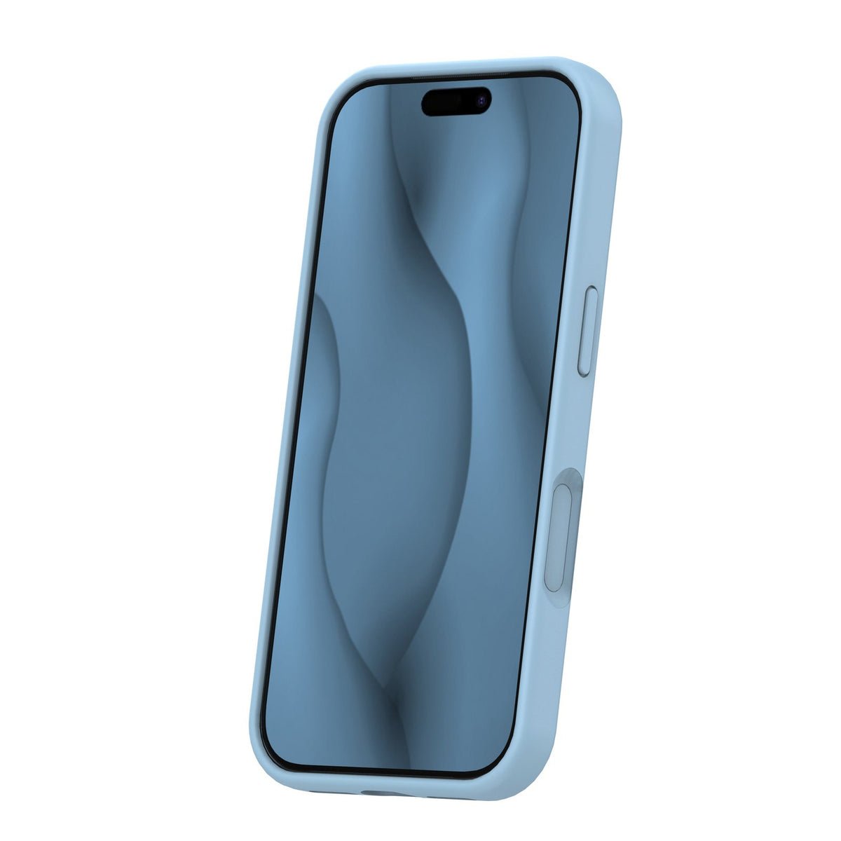 Silikona plāns Mag vāciņš iPhone 17 Pro 6,3" gaiši zils