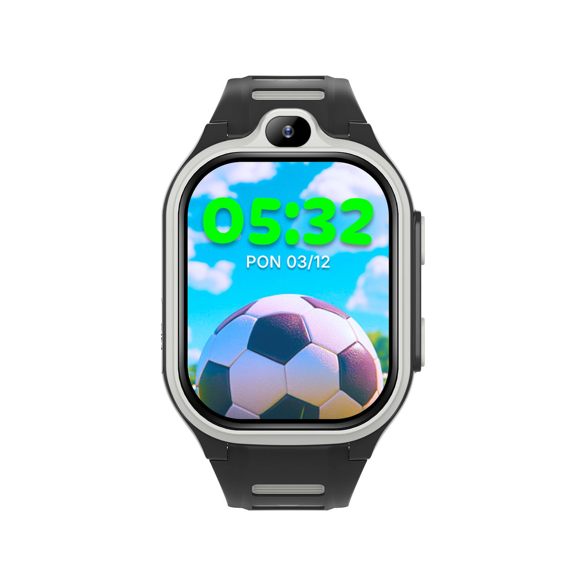 Forever viedpulkstenis GPS WiFi 4G Kids Boost KW-530, melns
