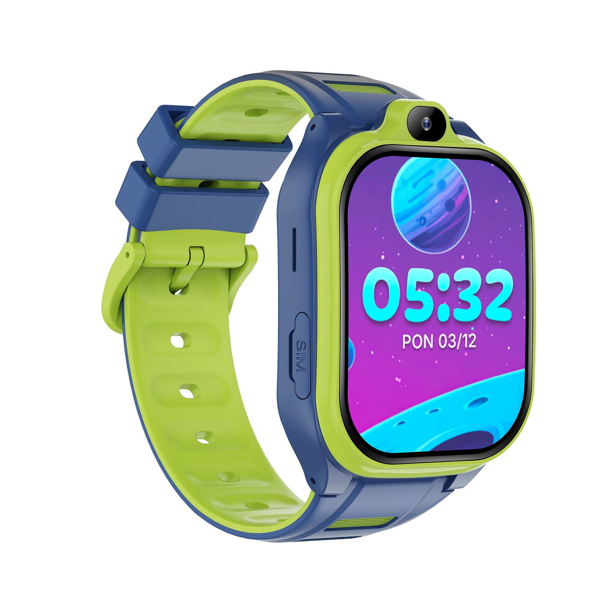 Forever viedpulkstenis GPS WiFi 4G Kids Boost KW-530, zils