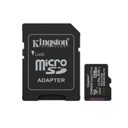 Kingston atmiņas karte microSD 128GB Canvas Select+