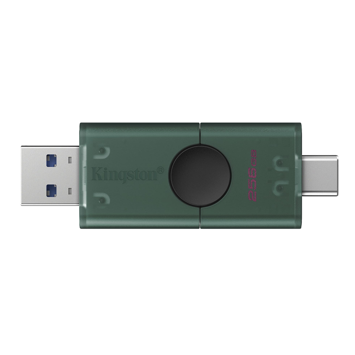 Kingston 256GB USB-A + USB-C 3.2 Gen 1 DataTraveler DuoG2 zibatmiņa