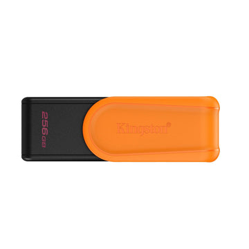Kingston 256GB USB zibatmiņa DataTraveler Exodia S (melna/oranža)
