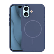 Plāns silikona Mag apvalks iPhone 17 6,3" / 18 6,3" tumši zils