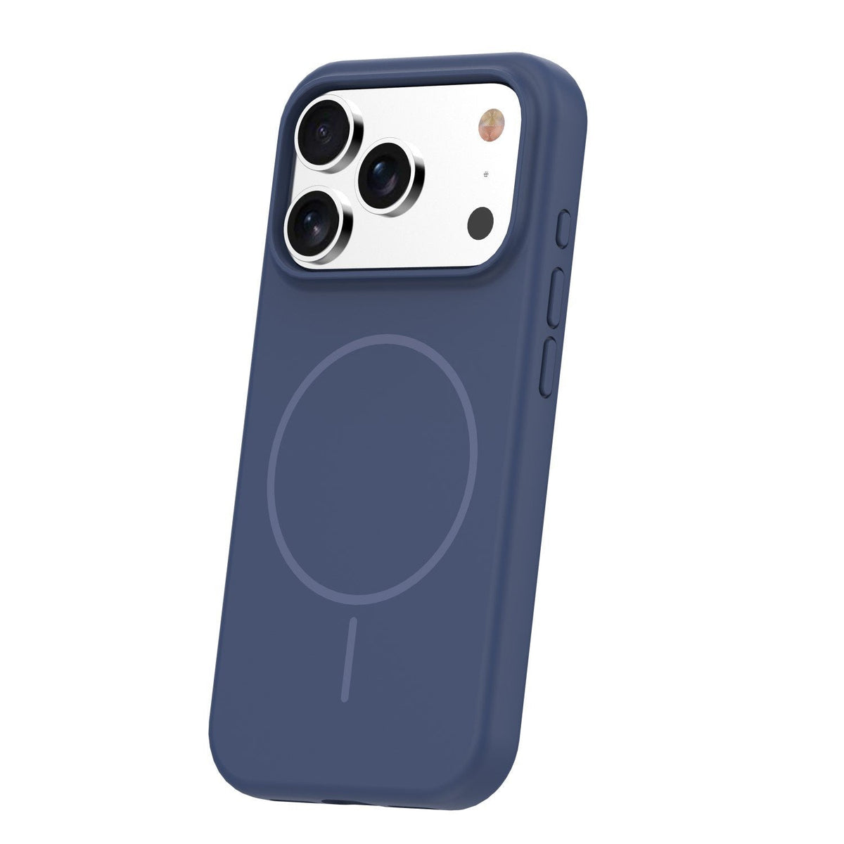Plāns silikona Mag apvalks iPhone 17 Pro 6,3" / 18 Pro 6,3" tumši zils