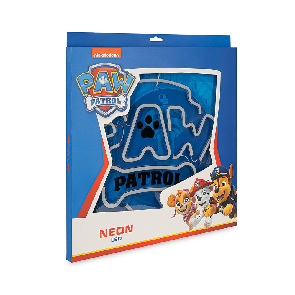 Hanging neona LED Paw Patrol on plexiglass - Logo OW-130146