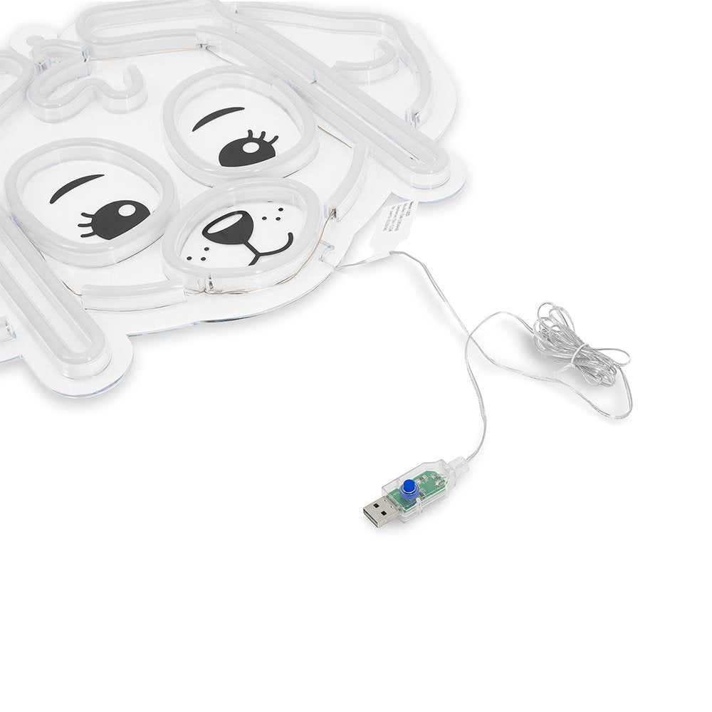 Hanging neona LED Paw Patrol on plexiglass - Skye OW-130546