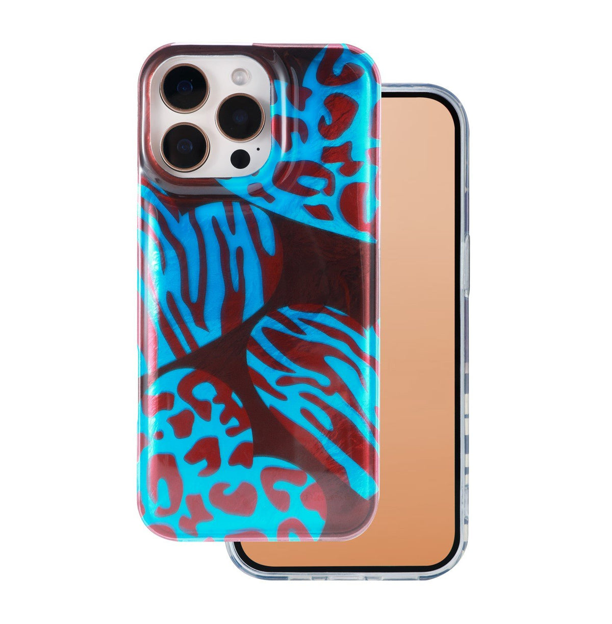 Dzīvnieku apdrukas maciņš iPhone 16 Pro Max 6,9" hameleona