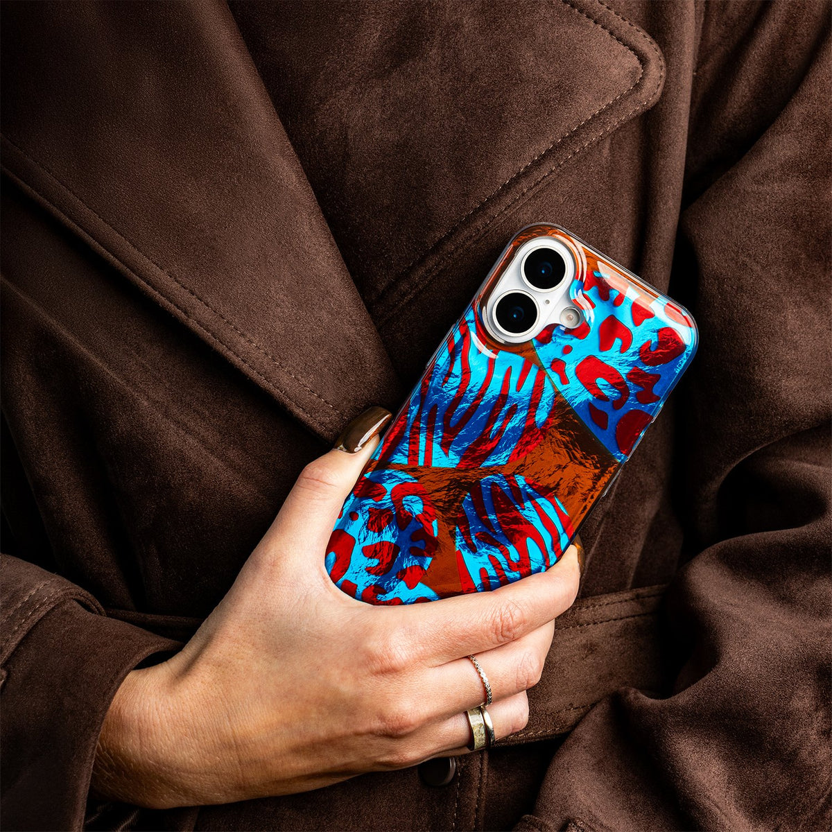 Animal Print vāciņš iPhone 17 Air 6,6" Chameleon