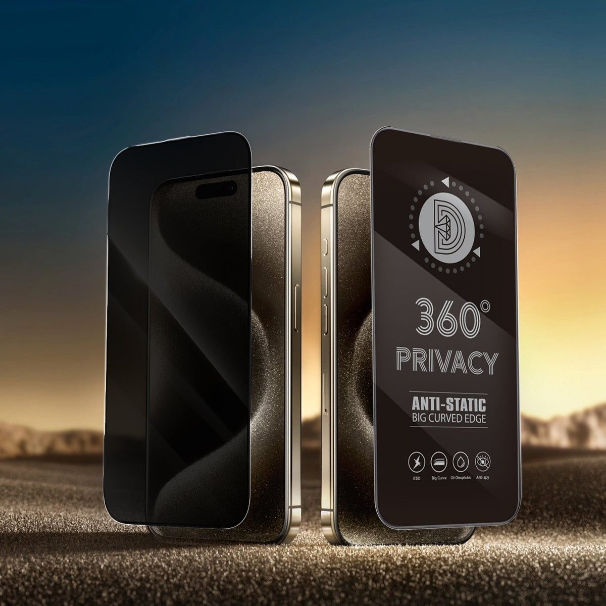 Aizsargstikls privātuma iPhone 14 Pro