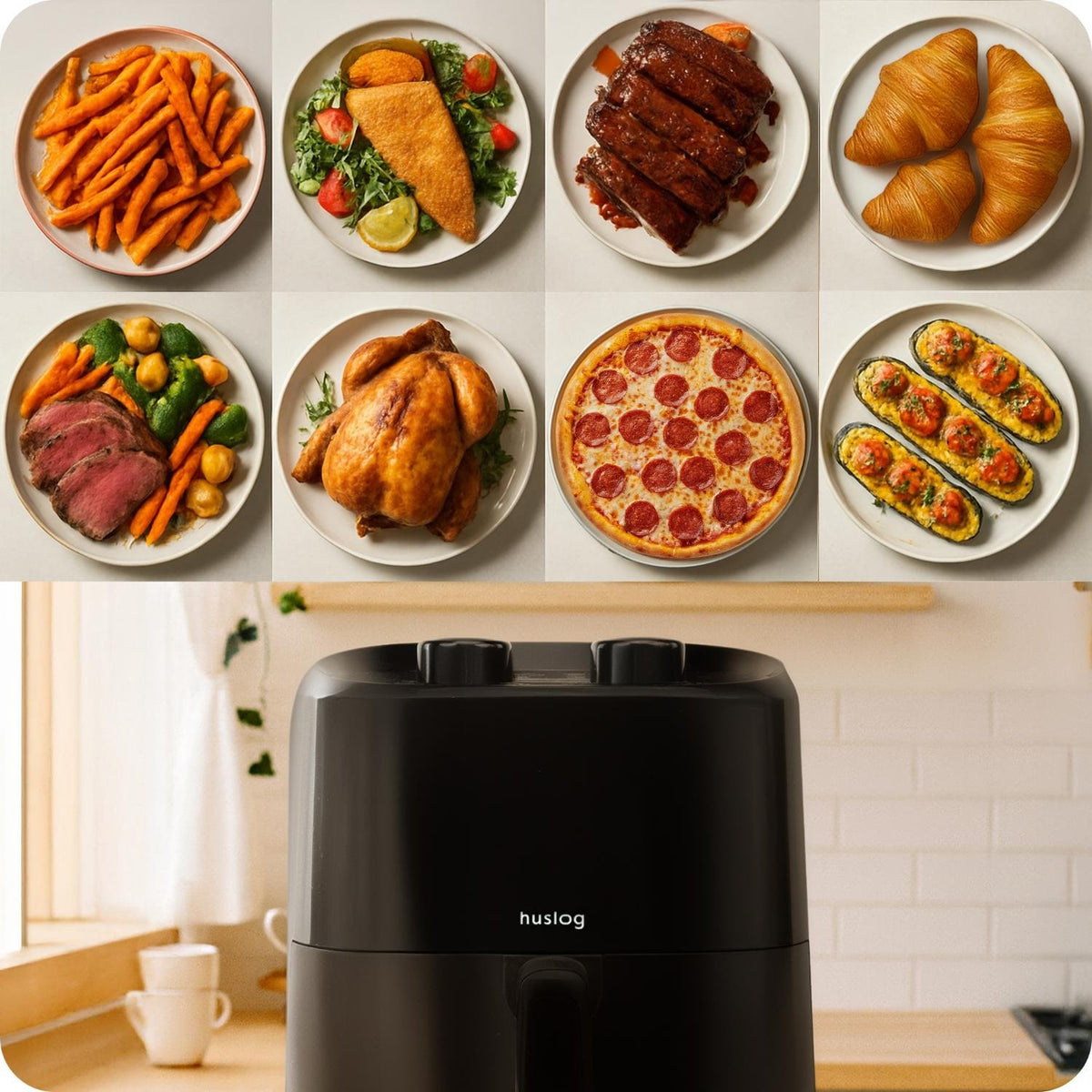 Huslog gaisa cepeškrāsns 1400W