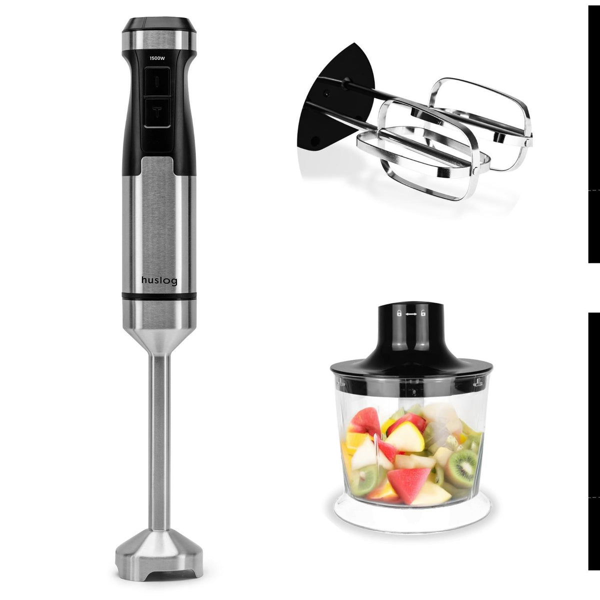 Huslog blenderis 3-in-1 hand 1500W