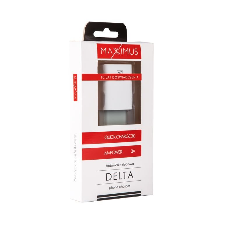 Maxximus tīkla lādētājs Delta 3A Quick Charge 3.0 18W