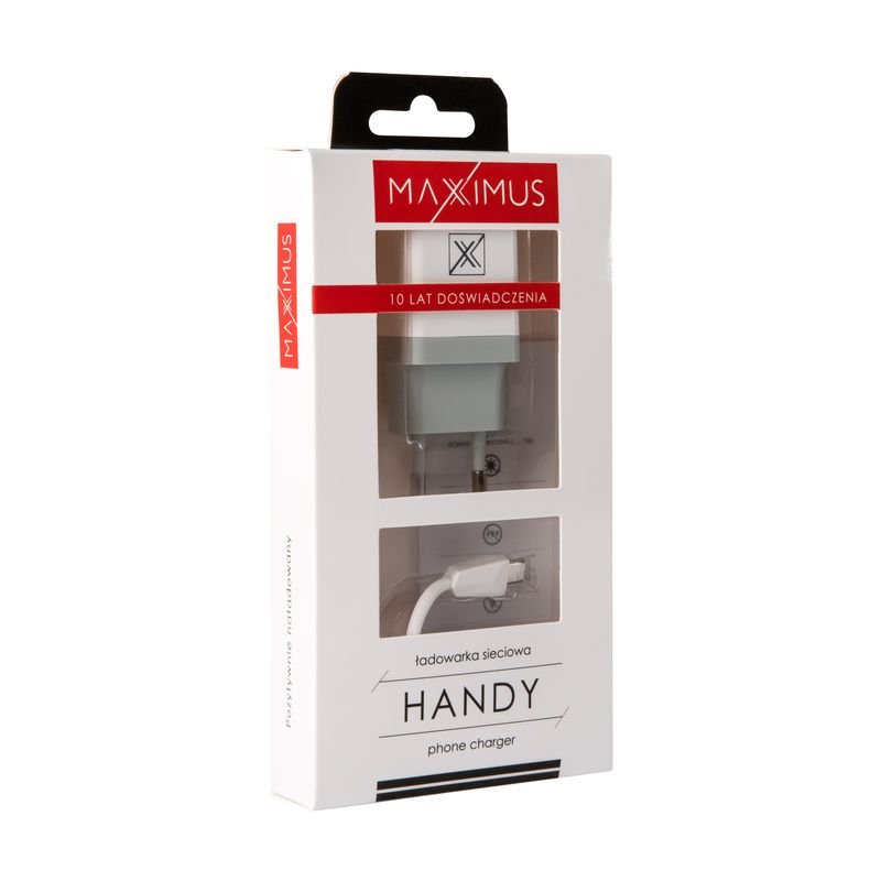 Maxximus tīkla lādētājs Handy 1A + Micro USB