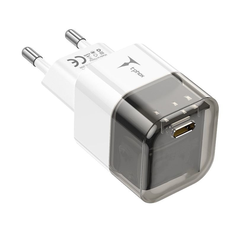 T-Phox tīkla lādētājs T-PP10 20W USB-C, melns