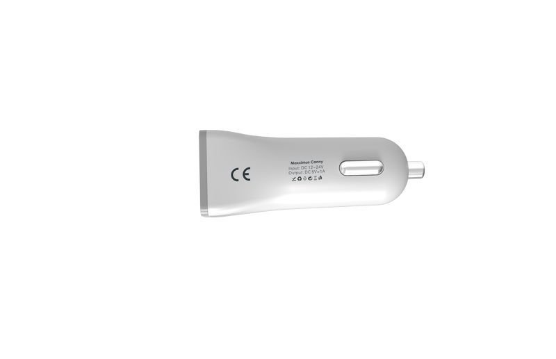 Maxximus auto lādētājs Canny 1A + TYPE-C
