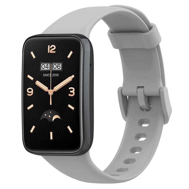 Telcon silikona siksniņa MI Band 7 PRO/ M7 PRO (5)., pelēka