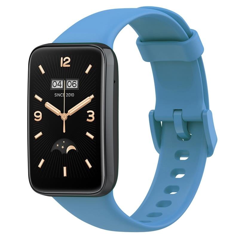 Silikona siksna MI Band 7 Pro/M7 Pro (1). Gaiši zila
