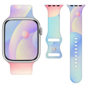 Telcon siksniņa silikona Apple Watch 42/44/45/49MM (97+110) krāsaina