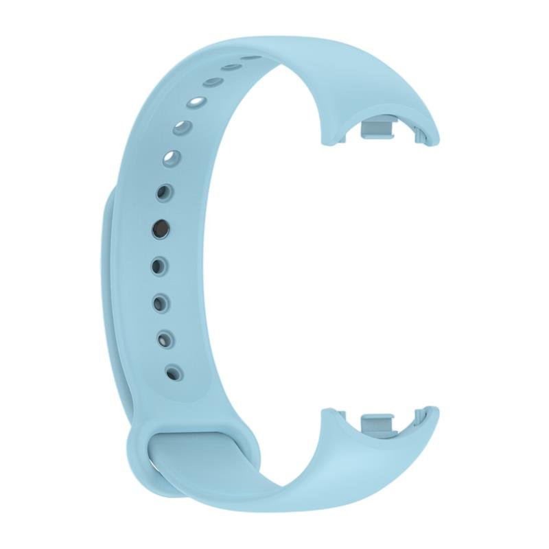Telcon silikona siksniņa MI Band 8/M8 (9). gaiši zila