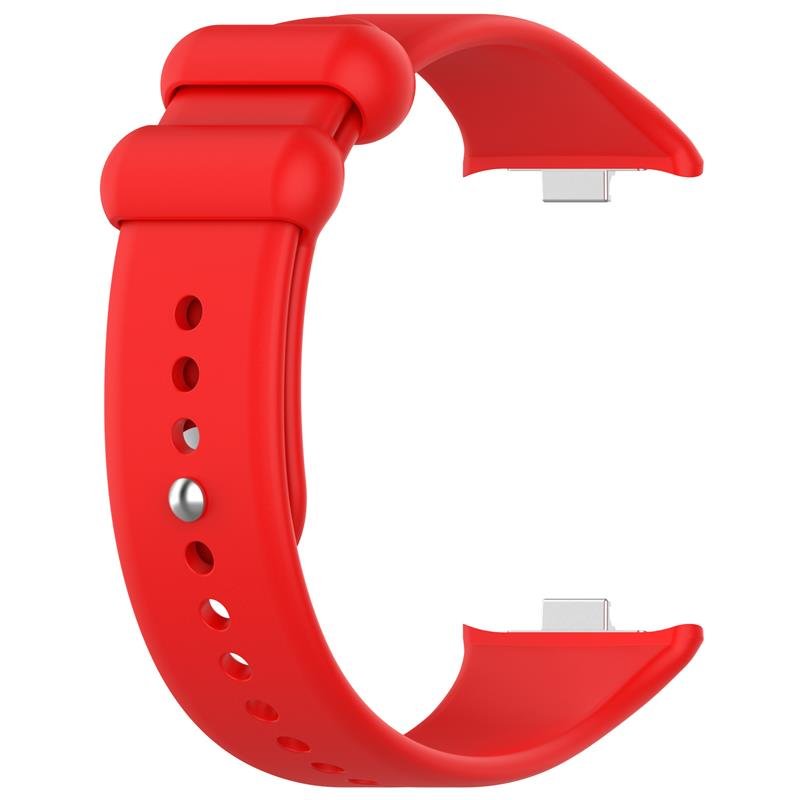 Telcon silikona siksniņa MI Band 8 PRO /M8 PRO (7)., sarkana