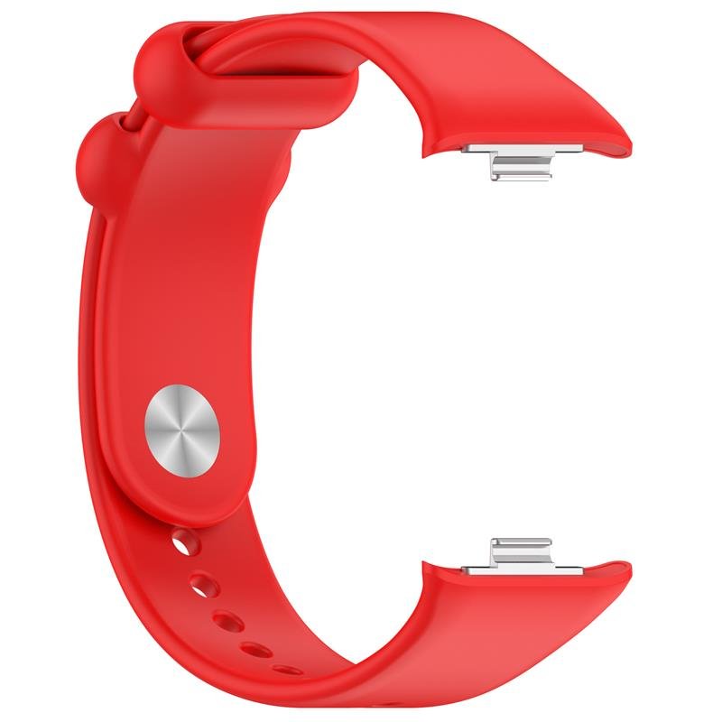 Telcon silikona siksniņa MI Band 8 PRO /M8 PRO (7)., sarkana