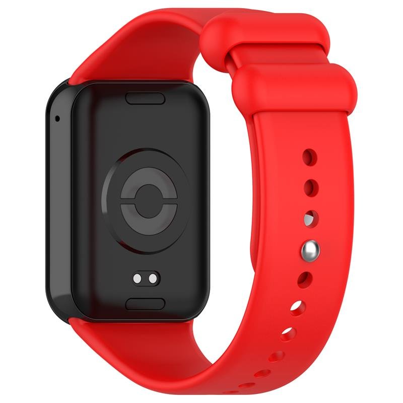 Telcon silikona siksniņa MI Band 8 PRO /M8 PRO (7)., sarkana
