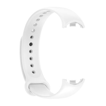 Telcon silikona siksniņa MI Band 8/M8 (2)., balta