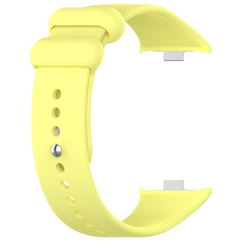 Telcon silikona siksniņa MI Band 8 PRO/M8 PRO (6)., dzeltena